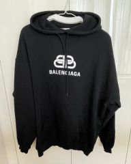 BALENCIAGA ブラック フード付きパーカー XS - メルカリ