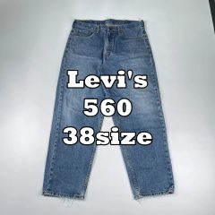 極太 W36 Levi's 560 メキシコ製 アイスブルー リペア済み 90s 極太 W38 Levi's 560 メキシコ製 アイスブルー リペア済み 90s - メルカリ