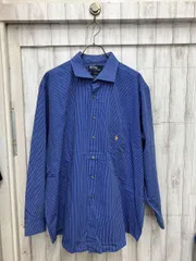 POLO RALPH LAUREN 長袖シャツ　ブルーストライプ
