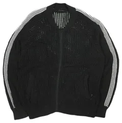 Danke Schon ダンケシェーン 25SS MESHKNIT TRACK JACKET メッシュニットトラックジャケット 25S-KNL013-DS L BLACK カーディガン アウター g26341のサムネイル