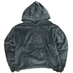 Danke Schon ダンケシェーン W-FACE VELOUR PULL HOODY ダブルフェイス ベロアプルオーバーパーカー Free チャコールグレー サンプル品 トップス g26358のサムネイル