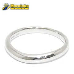 ウェーブ プラチナ リング Pt900 18号 5.1g ユニセックス 指輪 逸品質屋 丸高 尼崎市 シンプル Wave Platinum Ring Marutaka USED jewelry 兵庫県 送料無料 レディース 中古 甲丸 買取 デザイン メンズのサムネイル