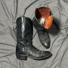 saint laurent paris ルーカスブーツ size44 - メルカリ