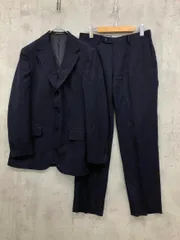 green label relaxing グリーンレーベルリラクシング ストライプ セットアップ ジャケット パンツ スーツ size46/80/ネイビー ■◇ メンズ