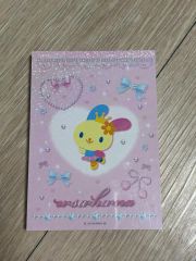 平成レトロ クーリア メモ帳 エンジェルうーちゃん チビメモパッド