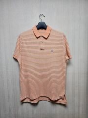 A BATHING APE ラガーシャツ 半袖 ボーダー ロゴ - メルカリ