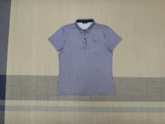 (100) キャロウェイ ストライプ レディース 半袖 ストレッチ Tシャツのサムネイル