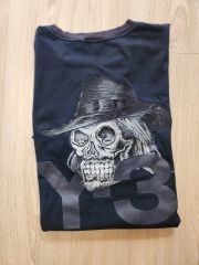 ヨルムンガンド 高橋慶太郎 Tシャツ ベージュ グレー XLサイズ スカル 