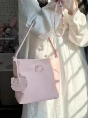 2COLOR / 特価リリース パステル ハローキティ トートバッグ