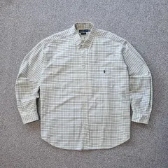 90s ポロラルフローレン オーバーサイズシャツ