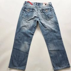 TIGRE BROCANTE デニムパンツ イージーパンツ ウエストゴム - メルカリ