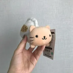 にゃんにゃんにゃんこ ギャザーバッグ ぬいぐるみ IN