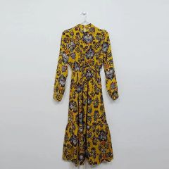 TODAYFUL トゥデイフル 花柄 ハイネック ロングワンピース 36 - メルカリ