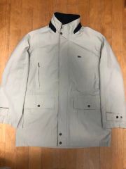 ラコステ LACOSTE ハンティングジャケット スペイン製 金属ロゴ XL 