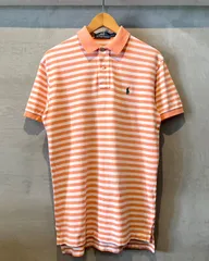 Polo by  Ralph  Lauren -Polo shirt-(size S) ポロ  ラルフローレン ポロシャツ ボーダー