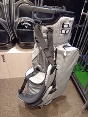 美品BEAMS GOLFのNSG-COTTON CANVASキャディバッグ(灰) - メルカリ