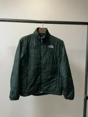 (M) THE NORTH FACE ザノースフェイス ダークグリーン パータン 軽量 ダウン