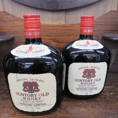 未開栓古酒】特級 サントリーオールド ウイスキー 2本 ギフト仕様（下
