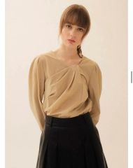 新品！Dance Queen シースルー フリル レッスンウェア 社交ダンス