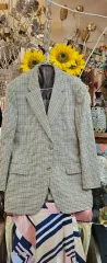 メンズ DAKS チェック 春 コンビ ジャケット