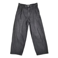 希少】PWA LINEN MIX DENIM TROUSERS XL 黒 - メルカリ