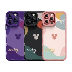 [GREDINO] iPhone12 用 ケース ミッキーマウス スマホケース iphone 12 ?用 全機種対応 シリカゲル すり傷防止 指紋防止 耐衝撃 ミッキー iphone12 ケース 携帯保護カバー 軽量