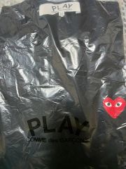 希少S COMME des GARCONS ハートロゴ PLAY ドット柄 長袖 - メルカリ