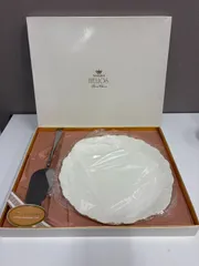 ナルミ　6客＋ケーキサーバー付き大皿セット　ミラノ⭐︎コペンハーゲン 公式オンラインショップ20周年企画品(並び順：標準)