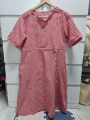 38 BURBERRY BLUE LABEL オレンジ系チェックの半袖ブラウス - メルカリ