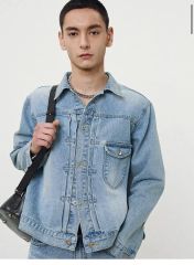 ZARA STEVEN MEISEL オーバーサイズデニムジャケット - メルカリ