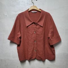 ✨美品✨ マーガレットハウエル 25年 メランジ コットン ポプリン 半袖