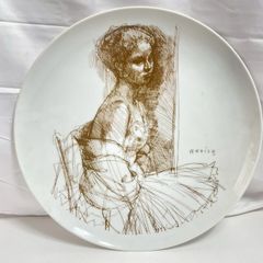 田村孝之介 イタリーの女 陶器飾り皿4枚セット 新品 美品 - メルカリ