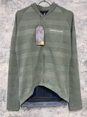 KD391 カフェドシクリステ Cafe du Cycliste Corinne 長袖 サイクルジャージ カーキ Mのサムネイル