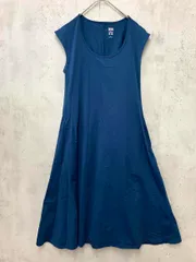 UNIQLO×Theory ユニクロ×セオリー ウルトラ ストレッチ Aライン ワンピース sizeS/ブルー系 ■◆ レディース