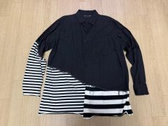平沢進（核P-MODEL）回=回ライブグッズ オーバーサイズロングシャツ