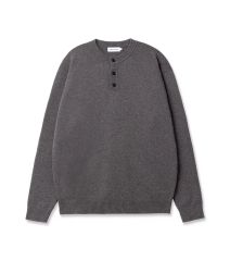cash & barba モンゴリアンカシミヤ エルボーパッチ クルー - メルカリ