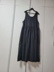 タグ付き】GALERIE VIE スビンコットン タンクロングドレス カーキ