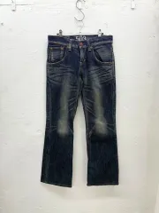 edwin 503 ウォッシュ デニム パンツ
