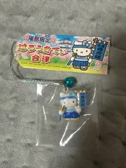 ハローキティ 古典 ストラップ 福島 限定 ハローキティ アイズ キーホルダー
