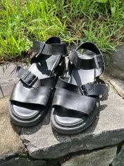 Paraboot OUVEA サンダル サイズ40 ブラック パラブーツ - メルカリ