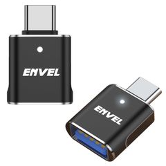 ENVEL USB-C & USB3 変換アダプタ 2個セット 最大10Gbps USBCアダプター タイプc オスからUSBメス OTGコンバーター 用のiPhone 17 16 Galaxy S24 S23 S22 iPad Air 4 5 Mi ...