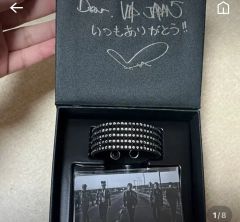 Yohji Yamamoto ブレスレット バングル レザー シルバー スタッズ 