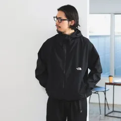 THE NORTH FACE ザノースフェイス コンパクト COMPACT ウインドブレーカー ジャケット - 110(2XL) northface