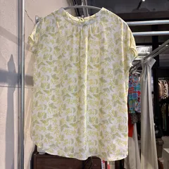 【東あずま店　併売品】　ロペ ROPE ピクニック picnic花柄 総柄 ブラウス シャツ トップスMサイズ 38 9号 お呼ばれ デート オフィスカジュアル フォーマル かわいい 上品 可愛い