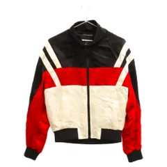 SAINT LAURENT PARIS (サンローランパリ) 22SS シルクテディジャケット トラックジャケット 664170-Y2D60 レッド/ホワイトのサムネイル