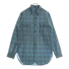 PENDLETON (ペンドルトン) 30-40S VINTAGE タータンチェック ウールシャツ ブルーのサムネイル