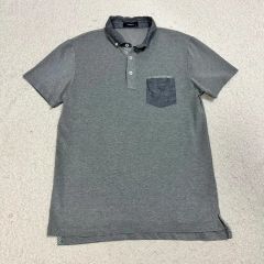 新品 Harriss 吸湿速乾 ボタンダウンポロシャツ NAVY 38S - メルカリ
