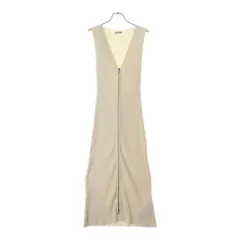 JIL SANDER (ジルサンダー) リブニット セーター ワンピース アイボリー レディース J02CT0194 J15362のサムネイル