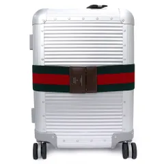 グッチ FPM コラボ 743843 ポーター キャビン トロリー TSAロック アルミニウム GGスプリームキャンバス シルバー キャリーバッグ キャリーケース シルバー金具 GUCCI（中古）のサムネイル