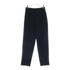 Yohji Yamamoto POUR HOMME (ヨウジヤマモト プールオム) 93SS 2タック ウールギャバジン テーパード スラックス ロングパンツ ブラック HO-P13-100のサムネイル